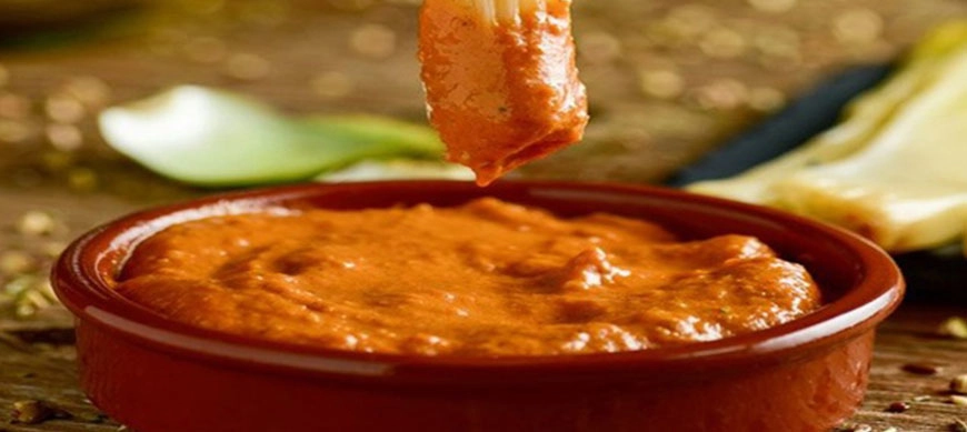 Salsa romesco para calçots Thermomix