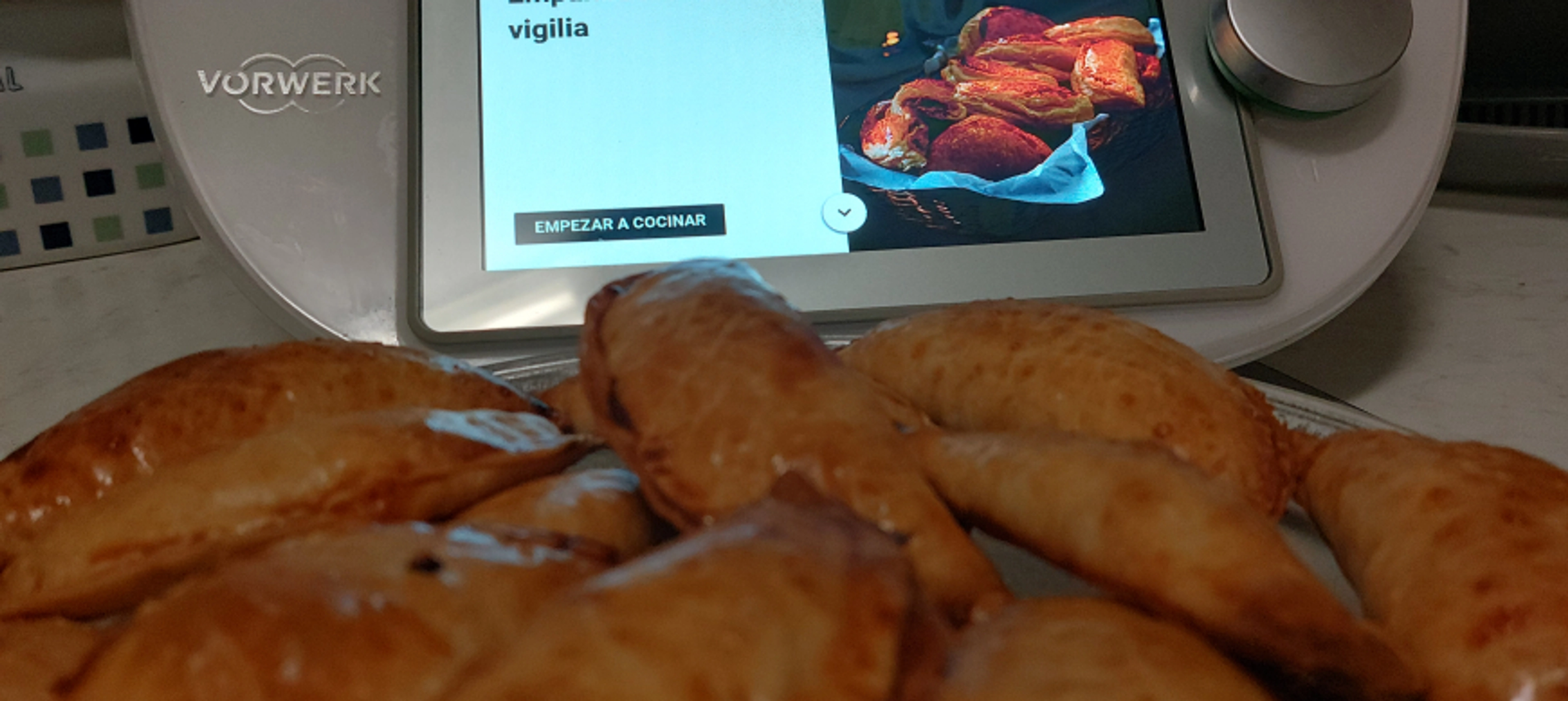 EMPANADILLAS DE VIGILIA con Thermomix