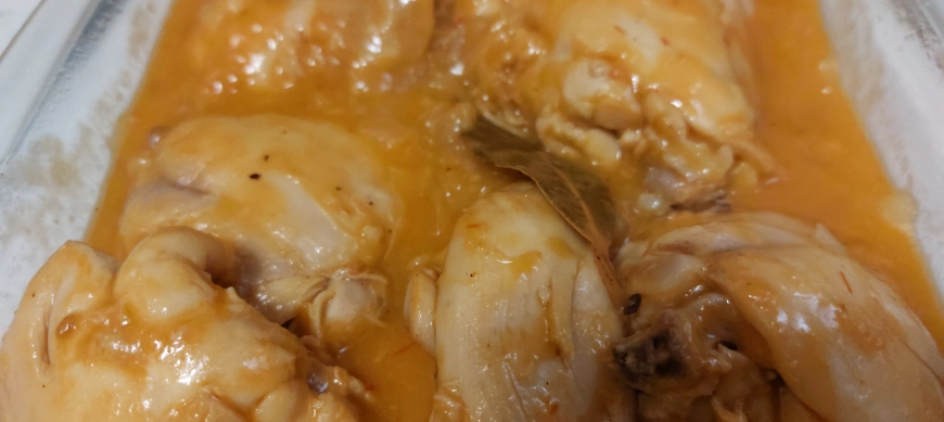 POLLO A LA CATALANA con Thermomix