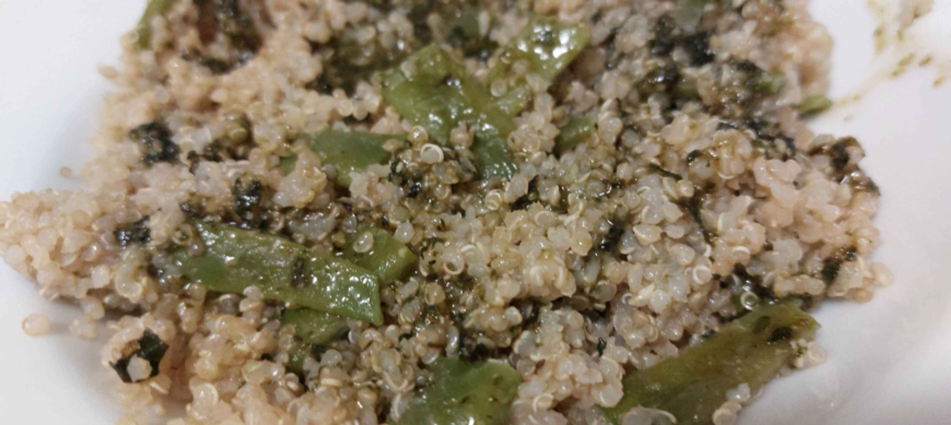 ENSALADA DE QUINOA Y JUDIAS VERDES con Thermomix