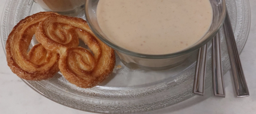 CREMA FRÁA DE TURRÓN con Thermomix