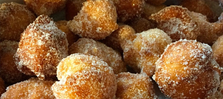 Buñuelos de viento con crema, Thermomix