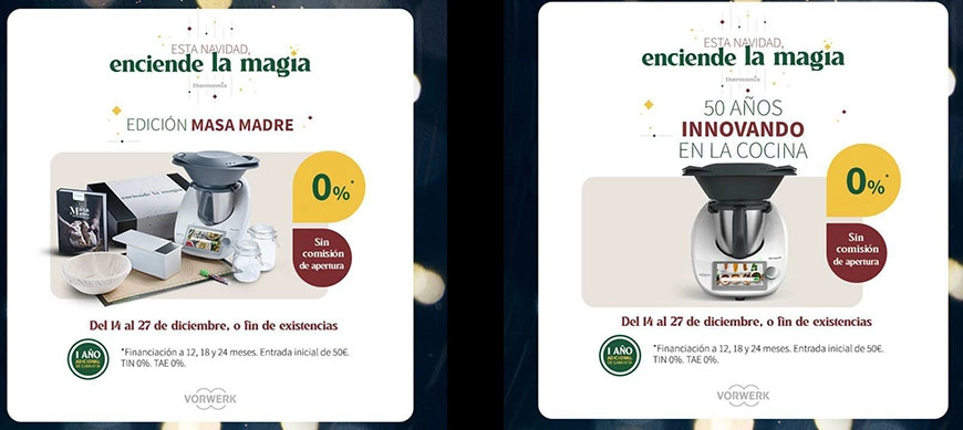 Documentos necesarios para financiar Thermomix