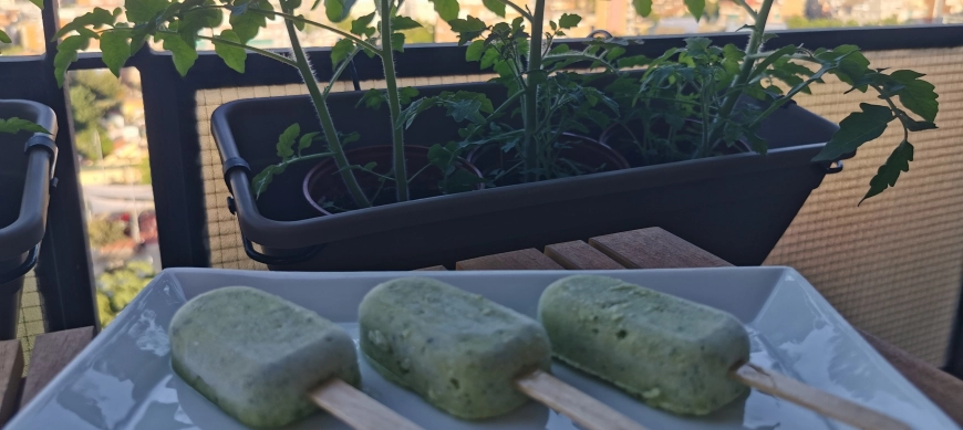 POLOS DE CALABACÁN Y LIMÓN SIN AZÚCAR CON THERMOMIX