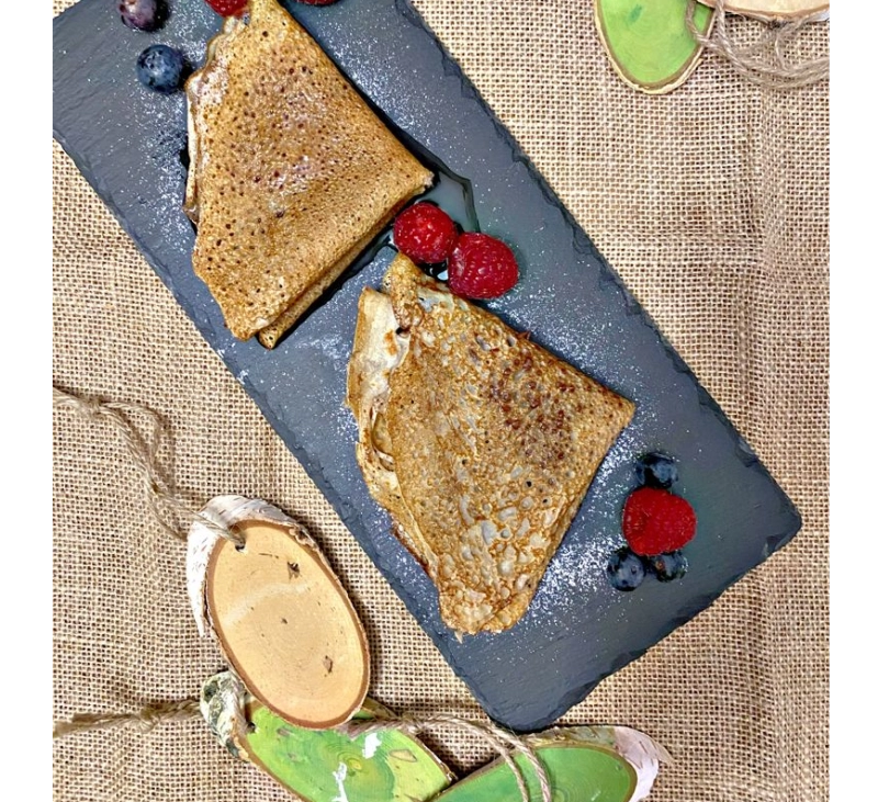 CREPES DE SARRACENO DULCES, SIN GLUTEN