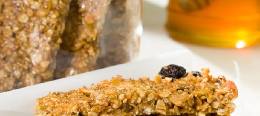 Barritas de muesli saciantes sin gluten con Thermomix