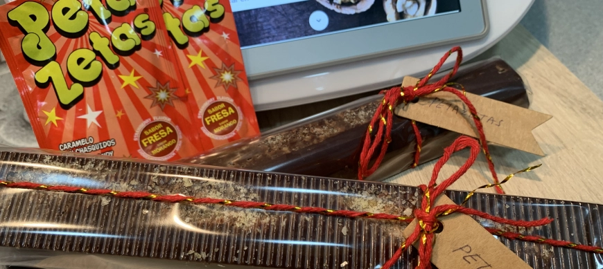 TURRON EXPLOSIVO de PETAZETAS