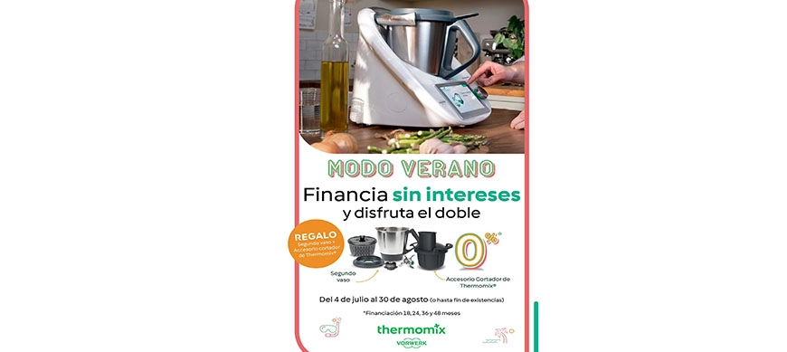 LA MEJOR EDICIÓN THERMOMIX, TM 6+ 2 REGALOS Y FINANCIACIóN AL 0%
