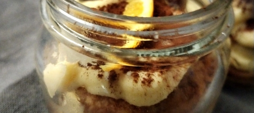 TIRAMISU DE CAFE PARA DOS