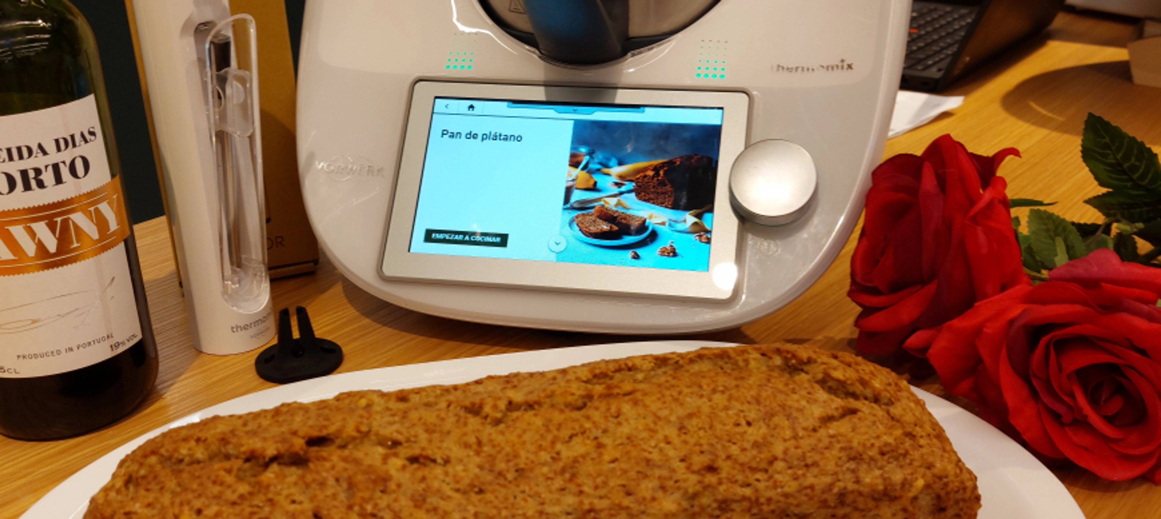 PAN DE PLATANO con Thermomix
