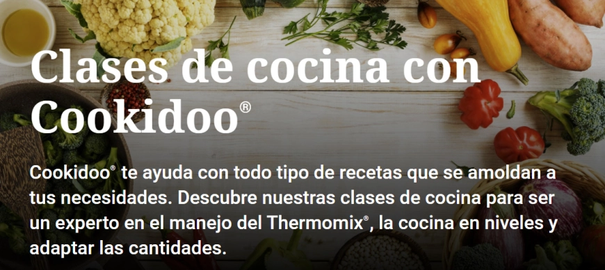 ¡ Nuevas clases de cocina en COOKIDOO® !