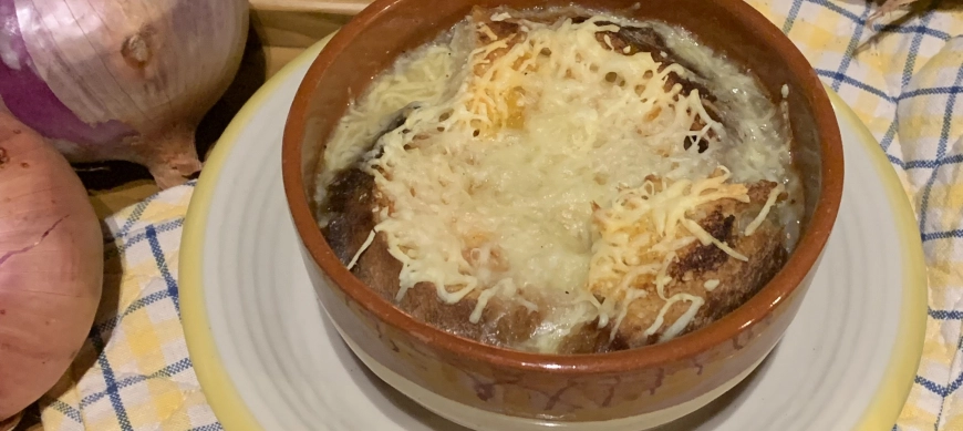 AUTÉNTICA SOPA DE CEBOLLA FRANCESA by THERMOMIX