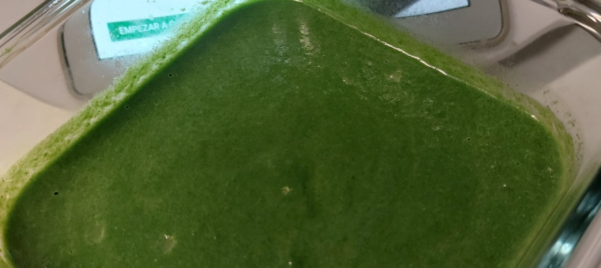 CREMA DE ESPINACAS con Thermomix