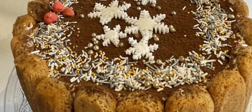 Carlota tiramisú de turrón