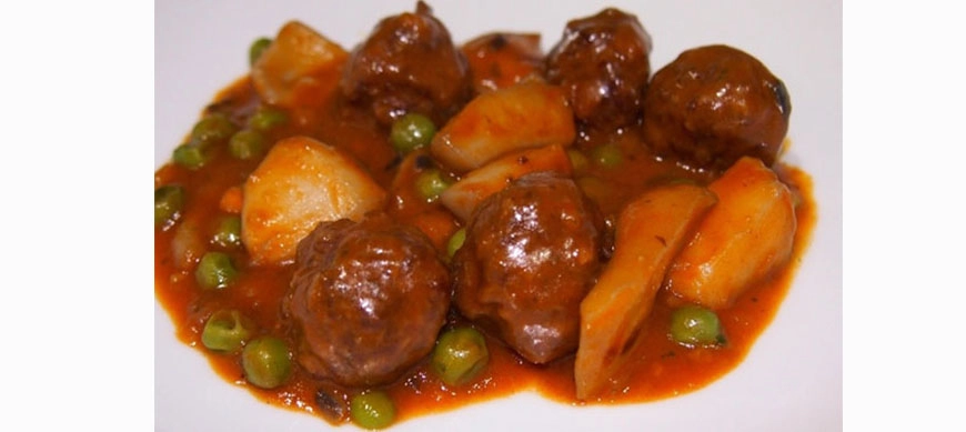 Albondigas con sepia, Thermomix