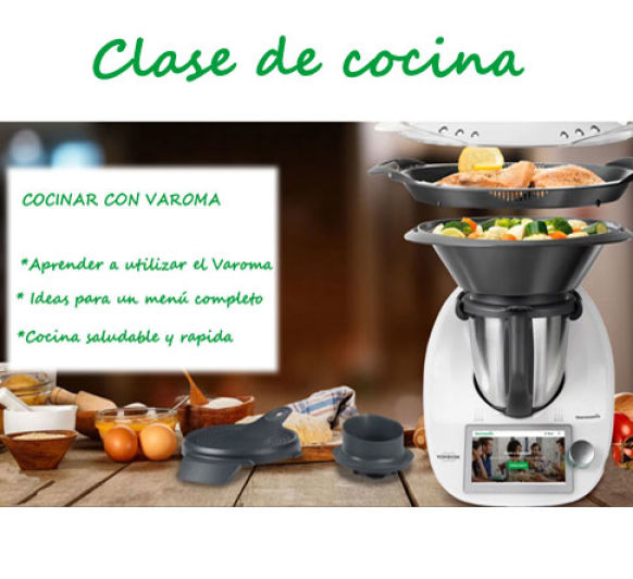 Clase de cocina con Varoma, Thermomix® en Barcelona
