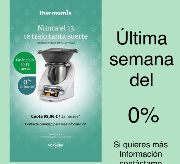 THERMOMIX SIN INTERESES 0%