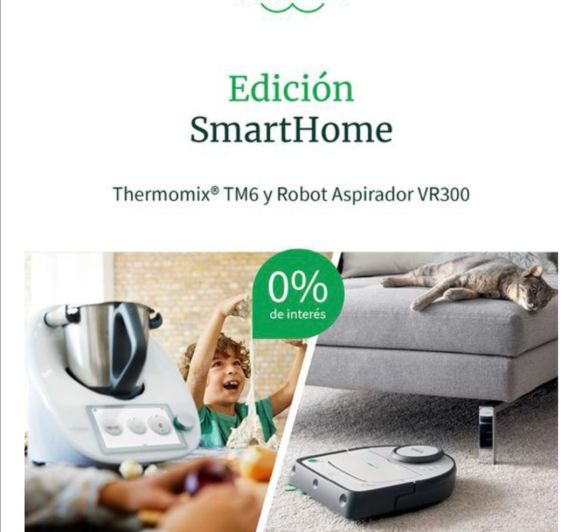 Edición smartHome 0% intereses Thermomix®  + Robot aspirador VR300